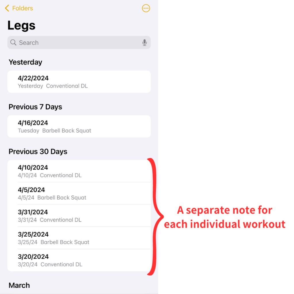 how to track your workouts